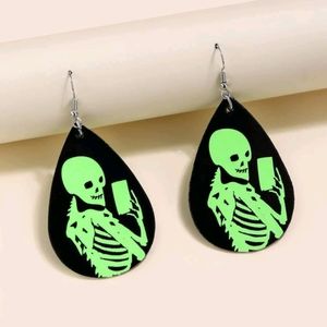 🍉5 for $25* Luminous Skeleton Earrings